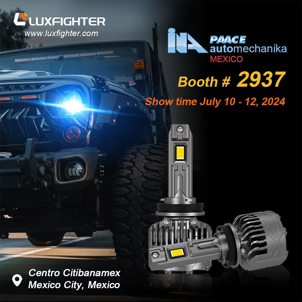 LUXFIGHTER Car LED Headlight 2024 Mexico INA PAACE LUXFIGHTER Car LED Headlight 2024 Mexico INA PAACE